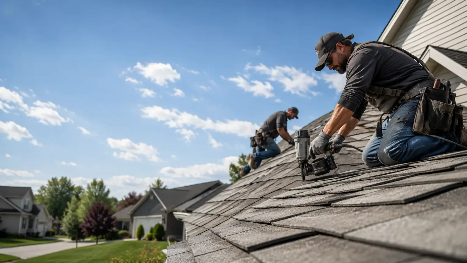 Storm Damage Roof Repair in Hidalgo, IL near me